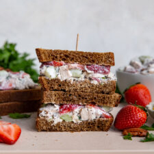 Strawberry Poppy Seed Chicken Salad