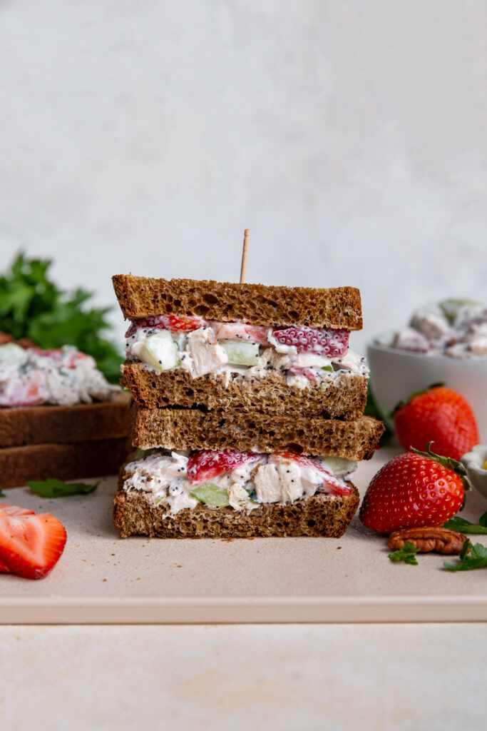 Strawberry Poppy Seed Chicken Salad - California Giant Berry Farms