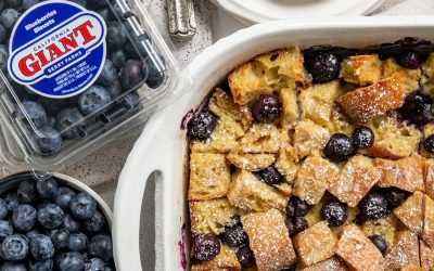 blueberry french toast casserole-2